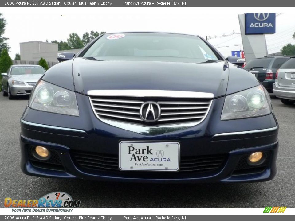 2006 Acura RL 3.5 AWD Sedan Opulent Blue Pearl / Ebony Photo #4