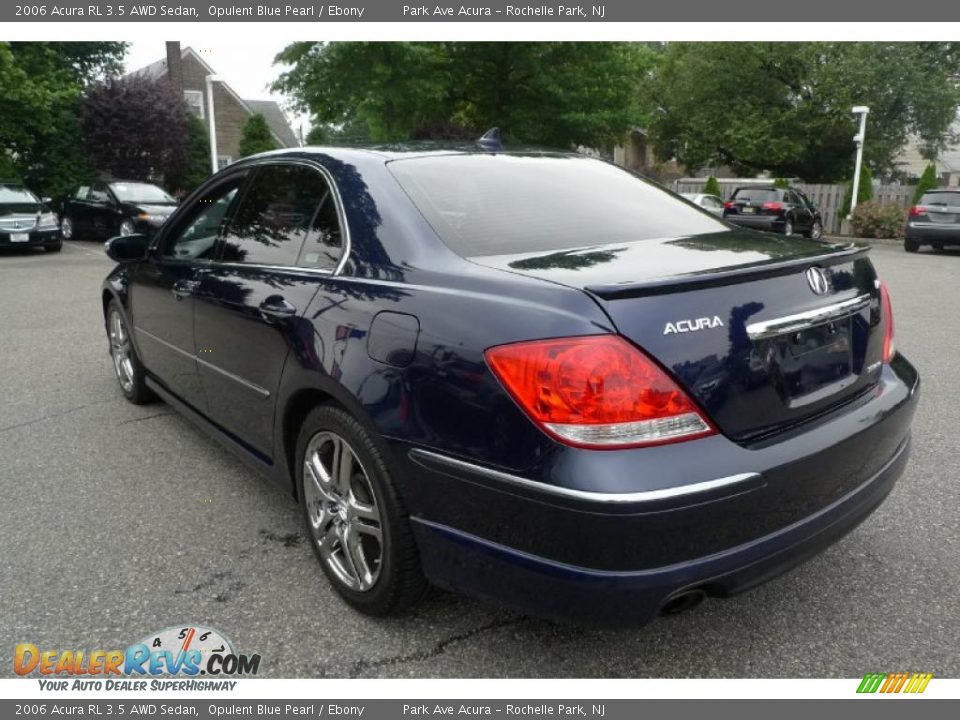 2006 Acura RL 3.5 AWD Sedan Opulent Blue Pearl / Ebony Photo #5