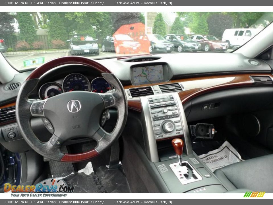 2006 Acura RL 3.5 AWD Sedan Opulent Blue Pearl / Ebony Photo #8