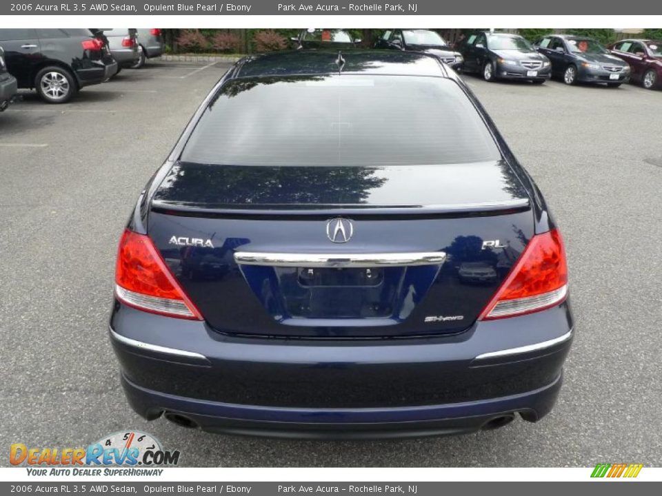 2006 Acura RL 3.5 AWD Sedan Opulent Blue Pearl / Ebony Photo #10