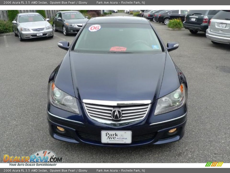 2006 Acura RL 3.5 AWD Sedan Opulent Blue Pearl / Ebony Photo #11