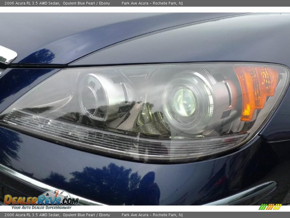 2006 Acura RL 3.5 AWD Sedan Opulent Blue Pearl / Ebony Photo #13