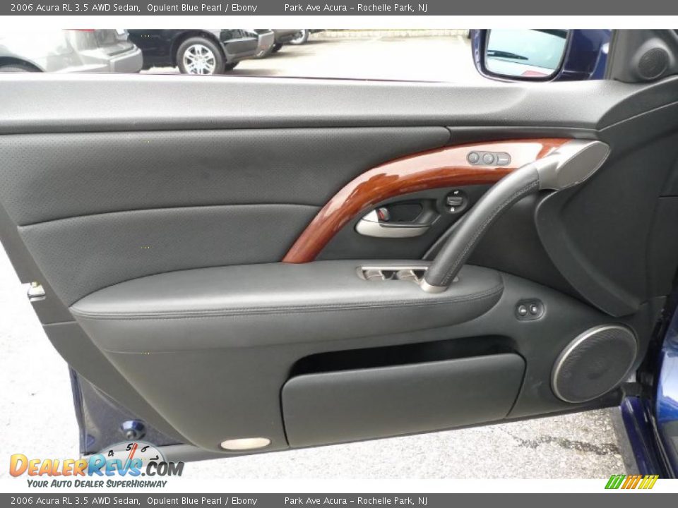 2006 Acura RL 3.5 AWD Sedan Opulent Blue Pearl / Ebony Photo #22