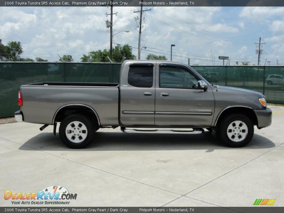 2006 Toyota Tundra SR5 Access Cab Phantom Gray Pearl / Dark Gray Photo #2