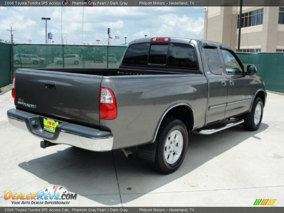 2006 Toyota Tundra SR5 Access Cab Phantom Gray Pearl / Dark Gray Photo #3