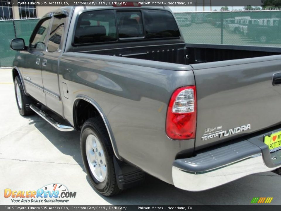 2006 Toyota Tundra SR5 Access Cab Phantom Gray Pearl / Dark Gray Photo #5