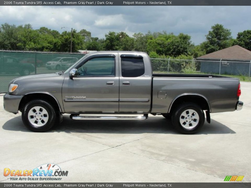 2006 Toyota Tundra SR5 Access Cab Phantom Gray Pearl / Dark Gray Photo #6