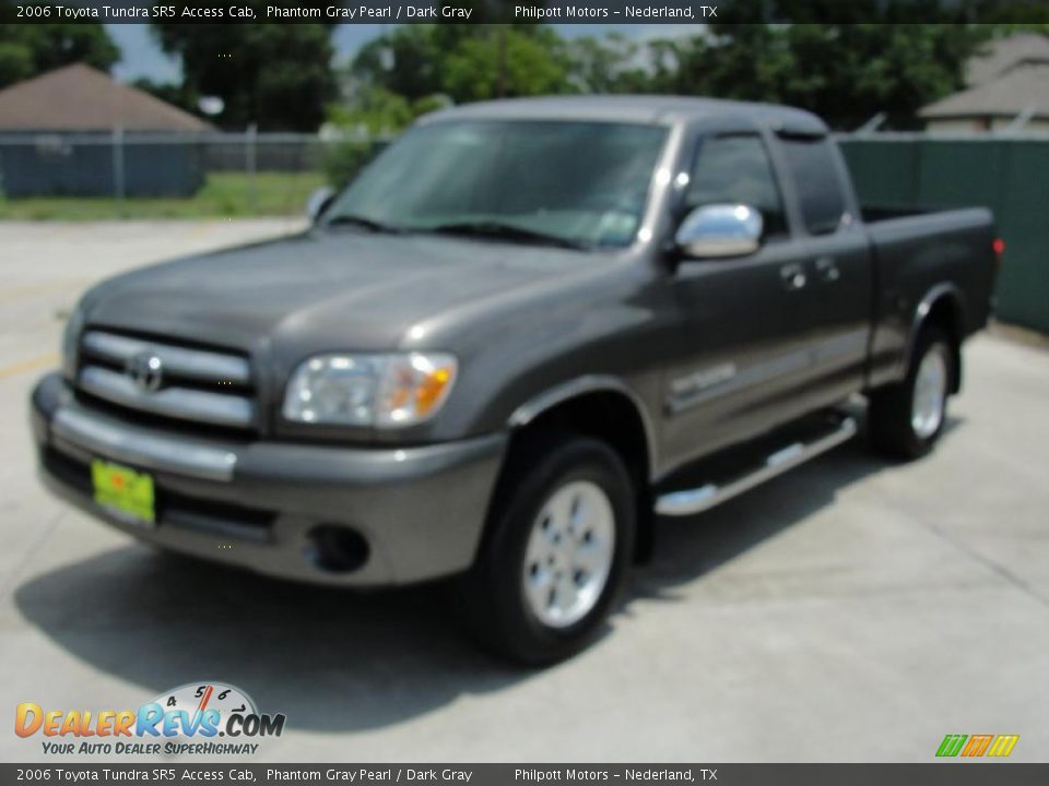 2006 Toyota Tundra SR5 Access Cab Phantom Gray Pearl / Dark Gray Photo #7