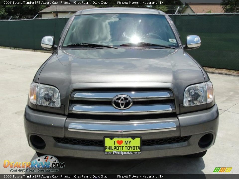 2006 Toyota Tundra SR5 Access Cab Phantom Gray Pearl / Dark Gray Photo #8