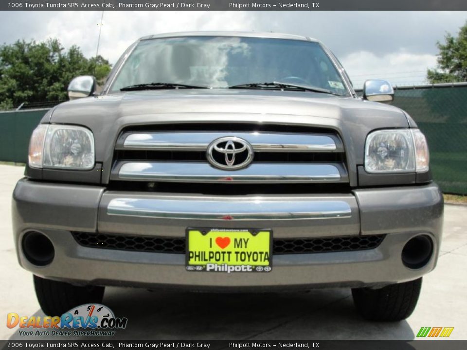 2006 Toyota Tundra SR5 Access Cab Phantom Gray Pearl / Dark Gray Photo #9