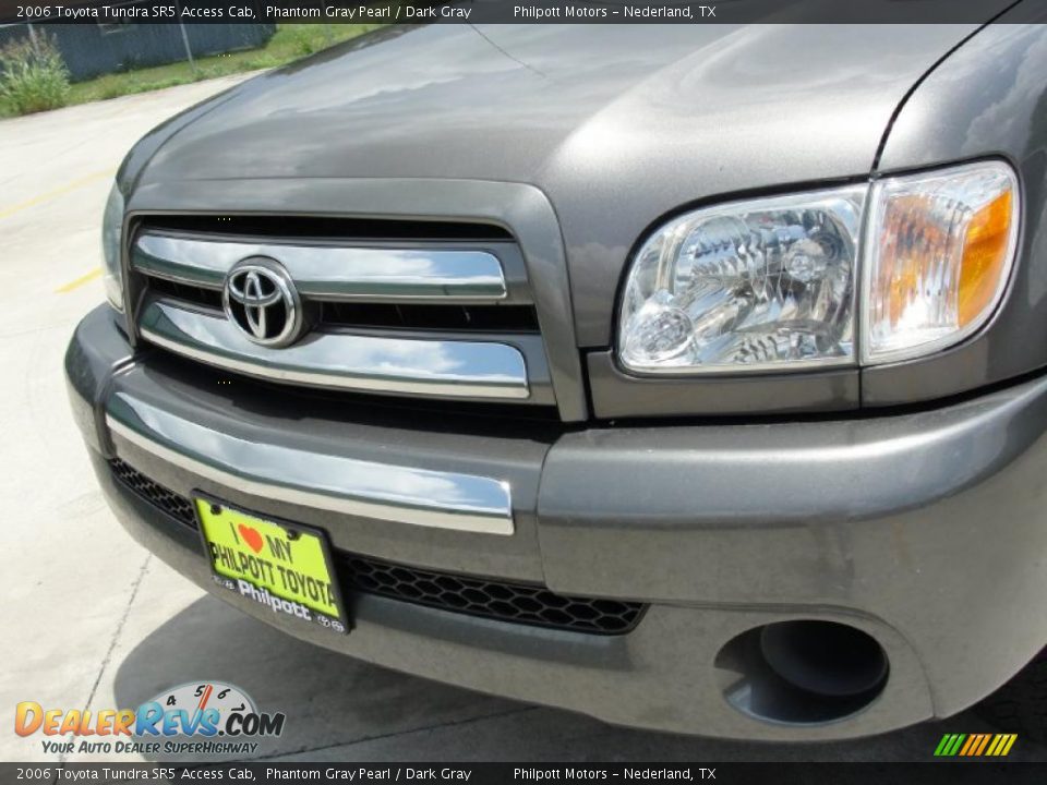 2006 Toyota Tundra SR5 Access Cab Phantom Gray Pearl / Dark Gray Photo #11