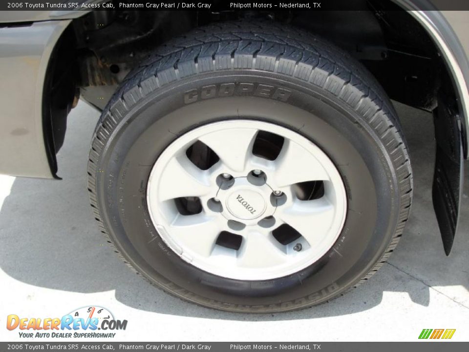 2006 Toyota Tundra SR5 Access Cab Phantom Gray Pearl / Dark Gray Photo #12