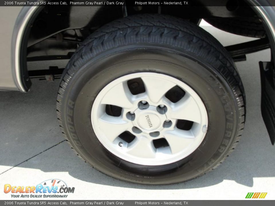 2006 Toyota Tundra SR5 Access Cab Phantom Gray Pearl / Dark Gray Photo #13