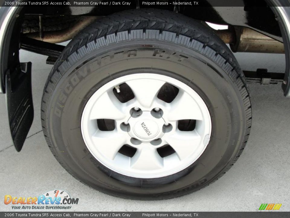2006 Toyota Tundra SR5 Access Cab Phantom Gray Pearl / Dark Gray Photo #14
