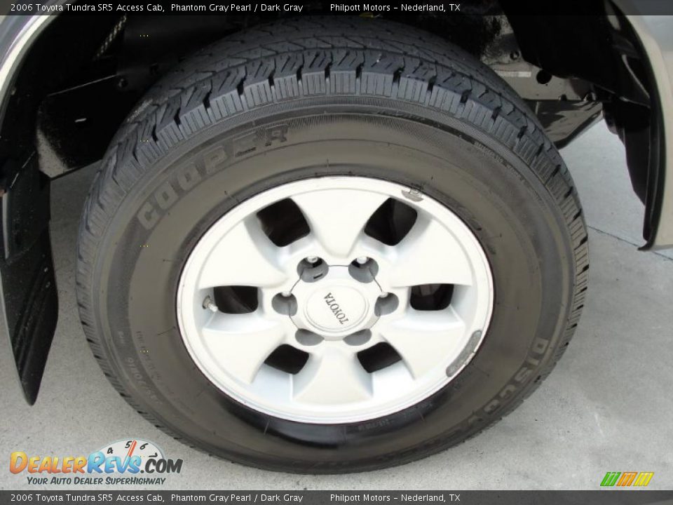 2006 Toyota Tundra SR5 Access Cab Phantom Gray Pearl / Dark Gray Photo #15