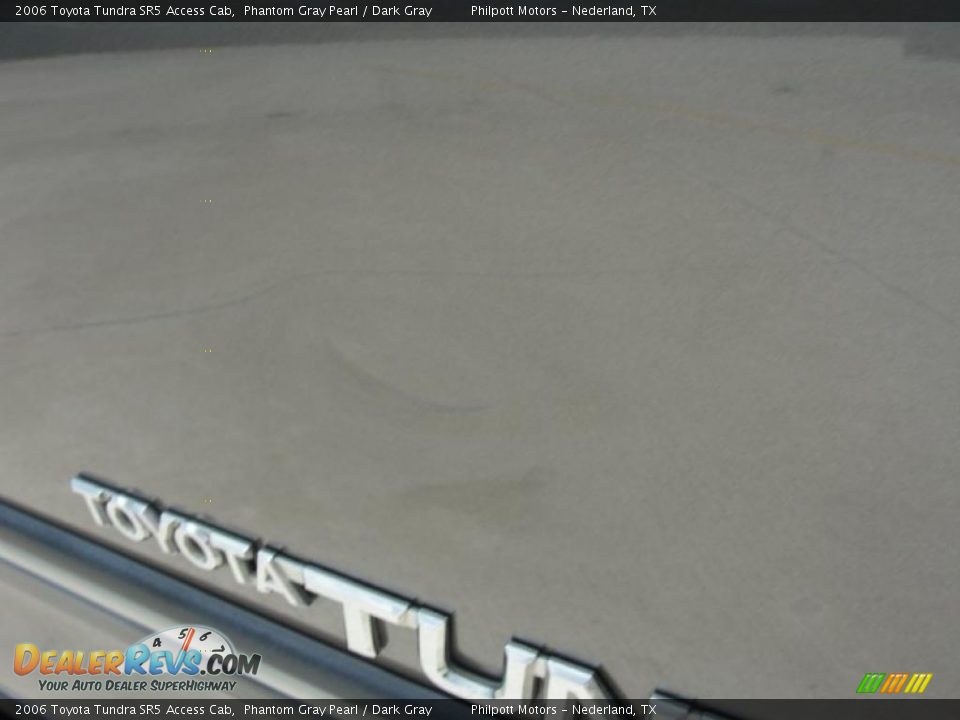 2006 Toyota Tundra SR5 Access Cab Phantom Gray Pearl / Dark Gray Photo #18