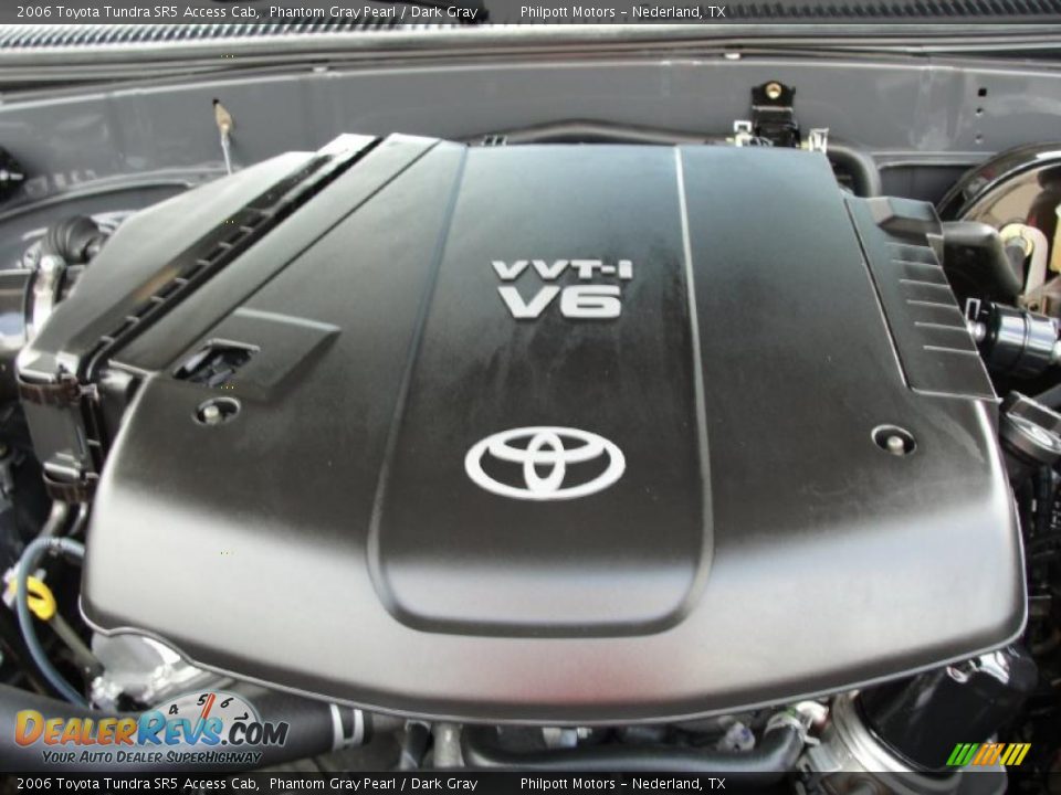 2006 Toyota Tundra SR5 Access Cab Phantom Gray Pearl / Dark Gray Photo #25