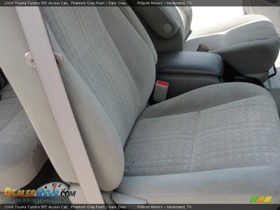 2006 Toyota Tundra SR5 Access Cab Phantom Gray Pearl / Dark Gray Photo #29