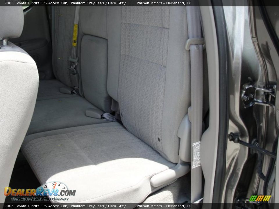 2006 Toyota Tundra SR5 Access Cab Phantom Gray Pearl / Dark Gray Photo #34