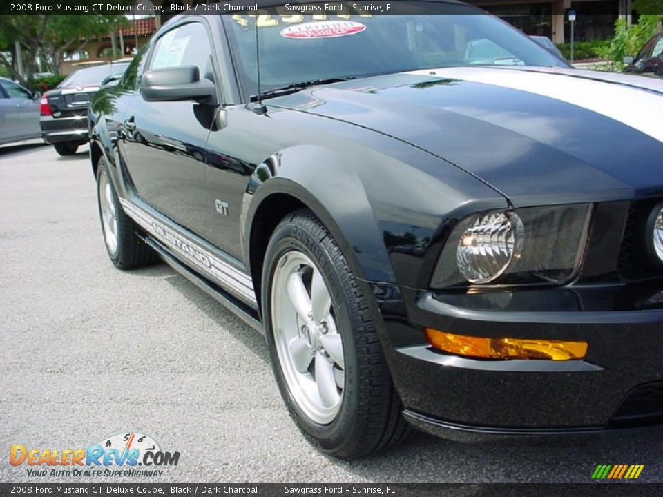 2008 Ford Mustang GT Deluxe Coupe Black / Dark Charcoal Photo #2