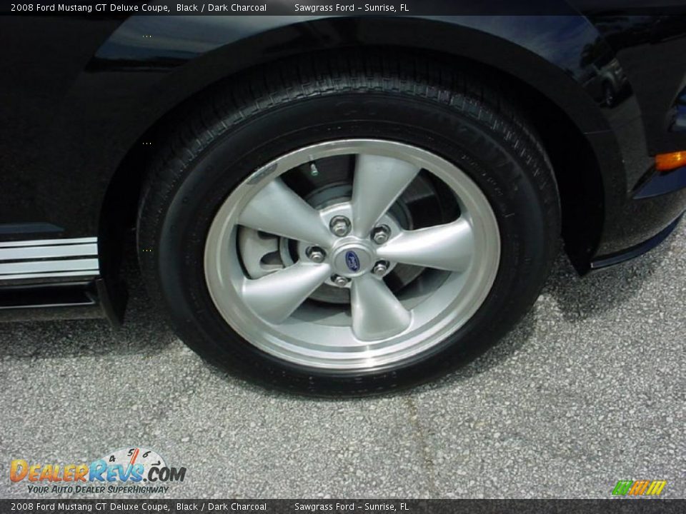 2008 Ford Mustang GT Deluxe Coupe Black / Dark Charcoal Photo #3