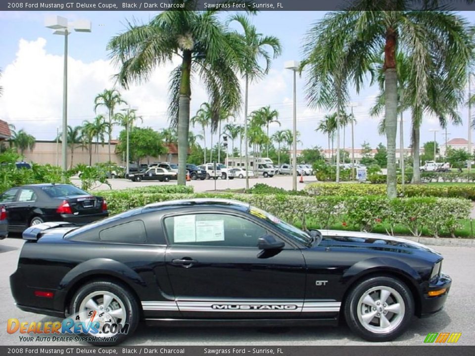 2008 Ford Mustang GT Deluxe Coupe Black / Dark Charcoal Photo #5