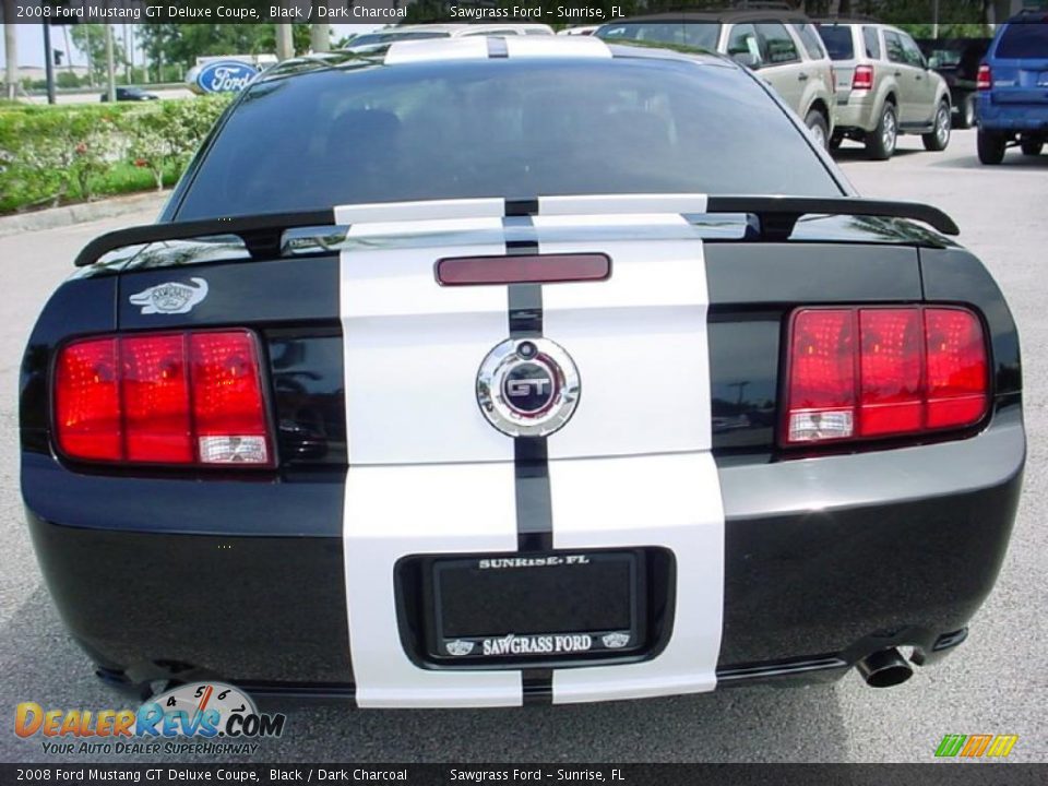2008 Ford Mustang GT Deluxe Coupe Black / Dark Charcoal Photo #7