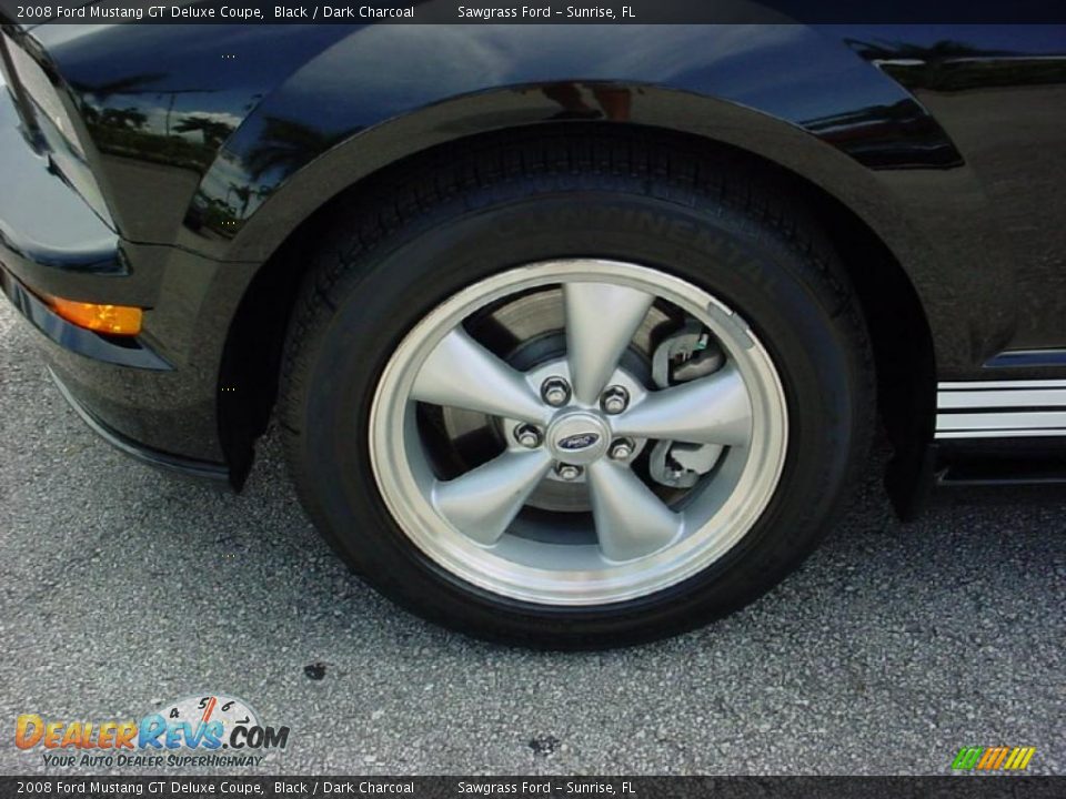 2008 Ford Mustang GT Deluxe Coupe Black / Dark Charcoal Photo #11