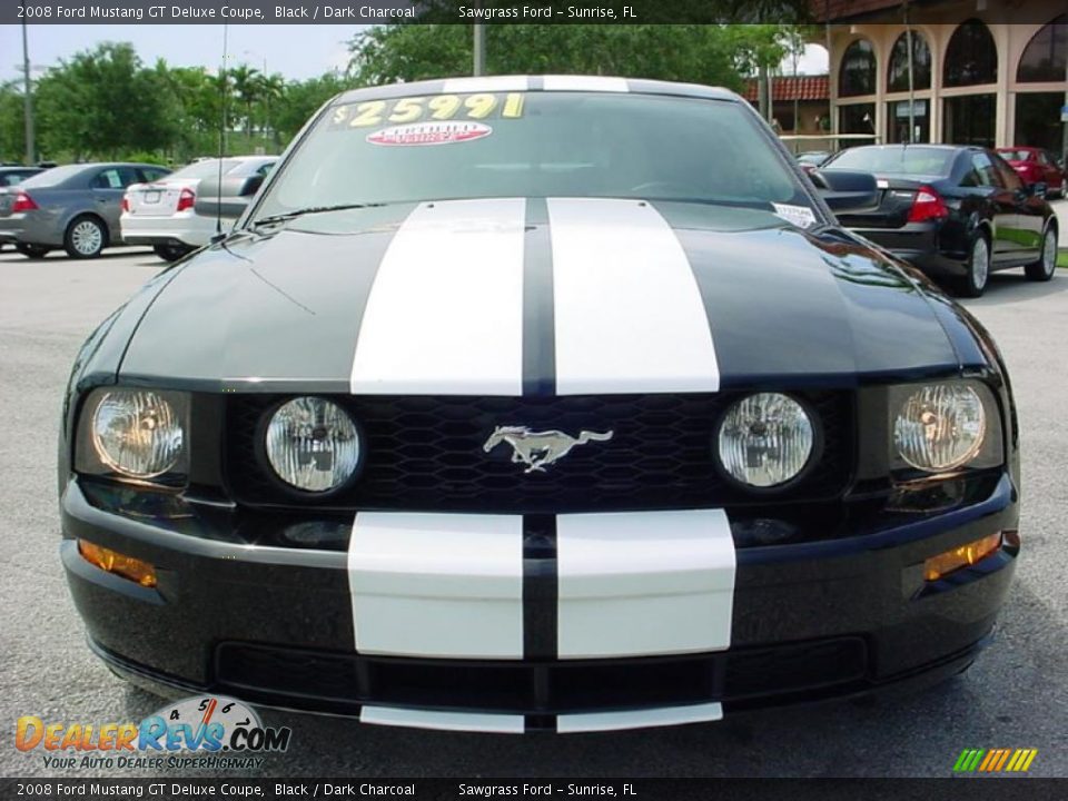 2008 Ford Mustang GT Deluxe Coupe Black / Dark Charcoal Photo #14