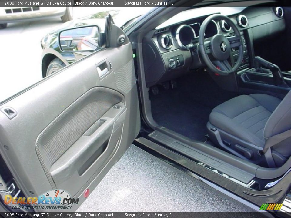 2008 Ford Mustang GT Deluxe Coupe Black / Dark Charcoal Photo #15