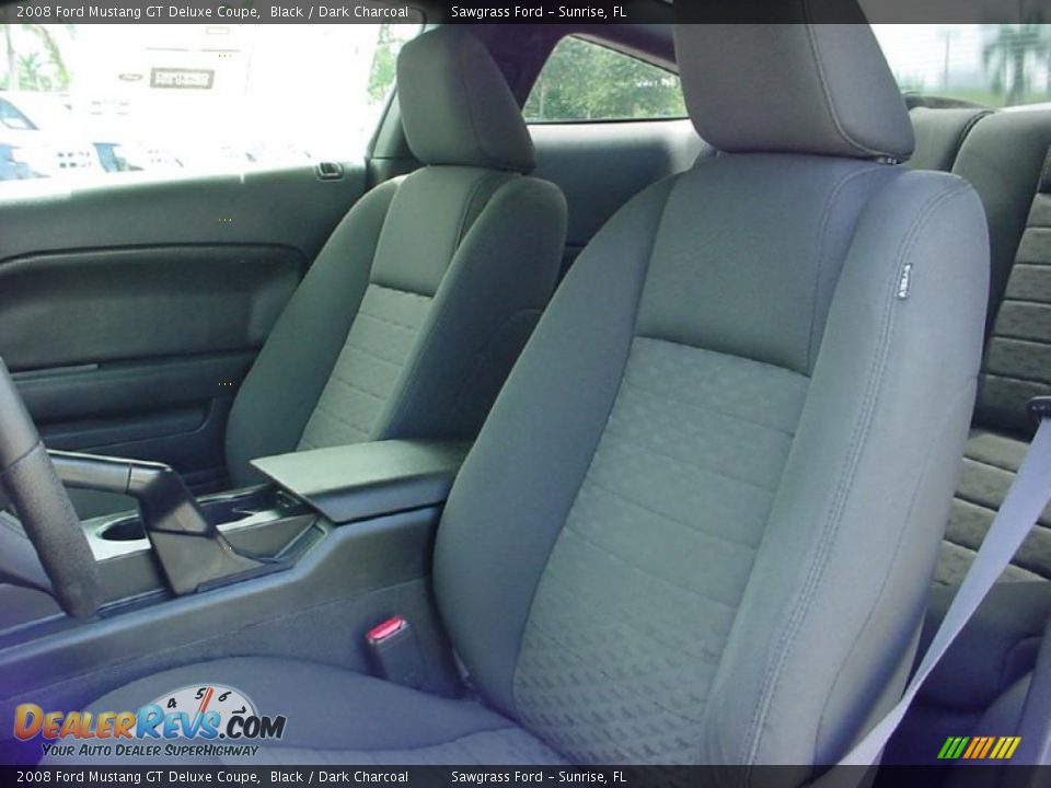 2008 Ford Mustang GT Deluxe Coupe Black / Dark Charcoal Photo #16