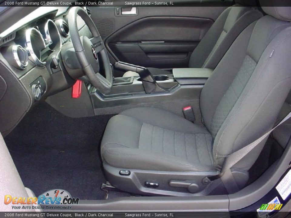 2008 Ford Mustang GT Deluxe Coupe Black / Dark Charcoal Photo #17