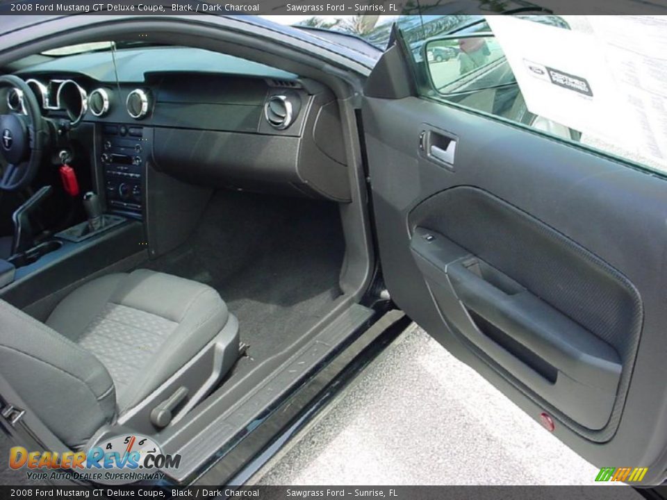 2008 Ford Mustang GT Deluxe Coupe Black / Dark Charcoal Photo #18