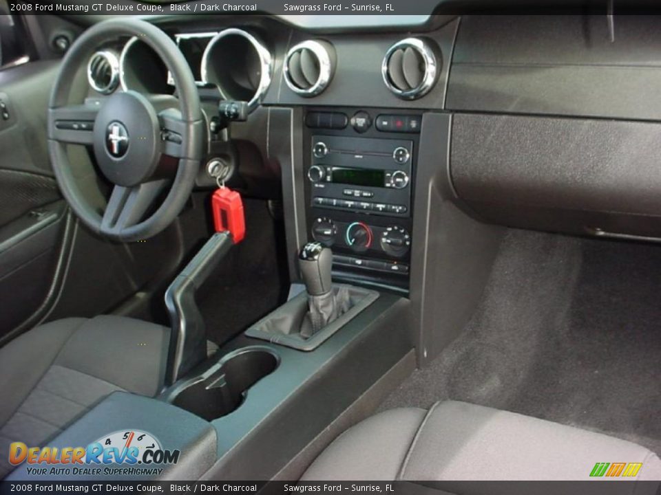 2008 Ford Mustang GT Deluxe Coupe Black / Dark Charcoal Photo #22