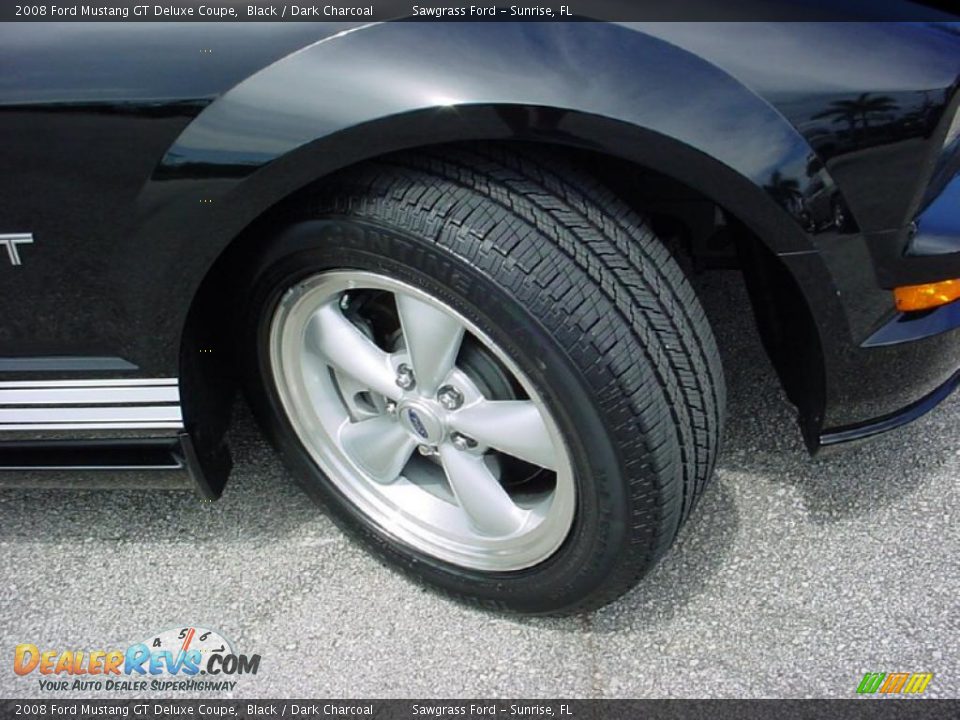 2008 Ford Mustang GT Deluxe Coupe Black / Dark Charcoal Photo #23