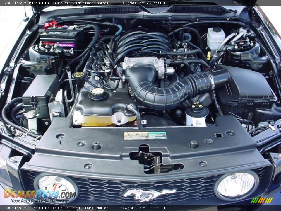 2008 Ford Mustang GT Deluxe Coupe Black / Dark Charcoal Photo #25