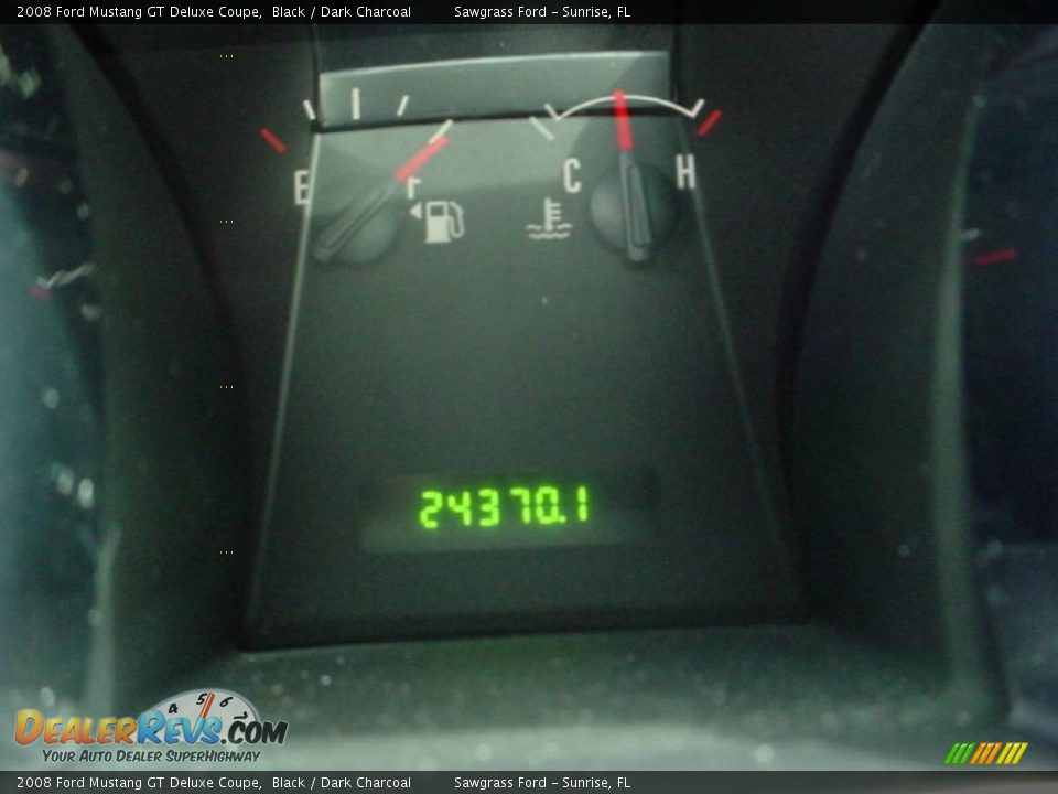 2008 Ford Mustang GT Deluxe Coupe Black / Dark Charcoal Photo #26