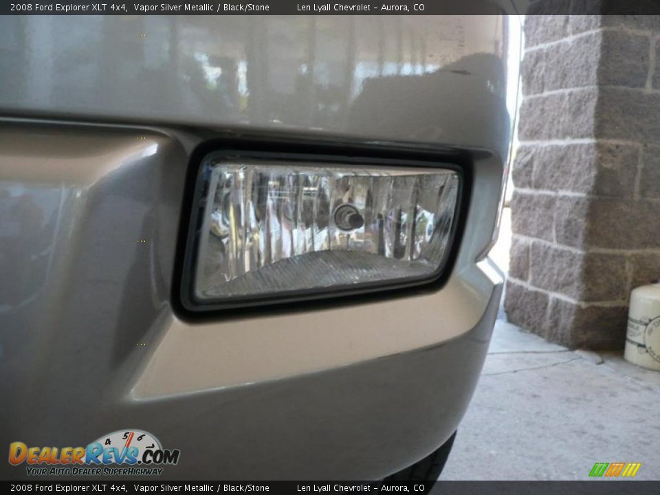2008 Ford Explorer XLT 4x4 Vapor Silver Metallic / Black/Stone Photo #20