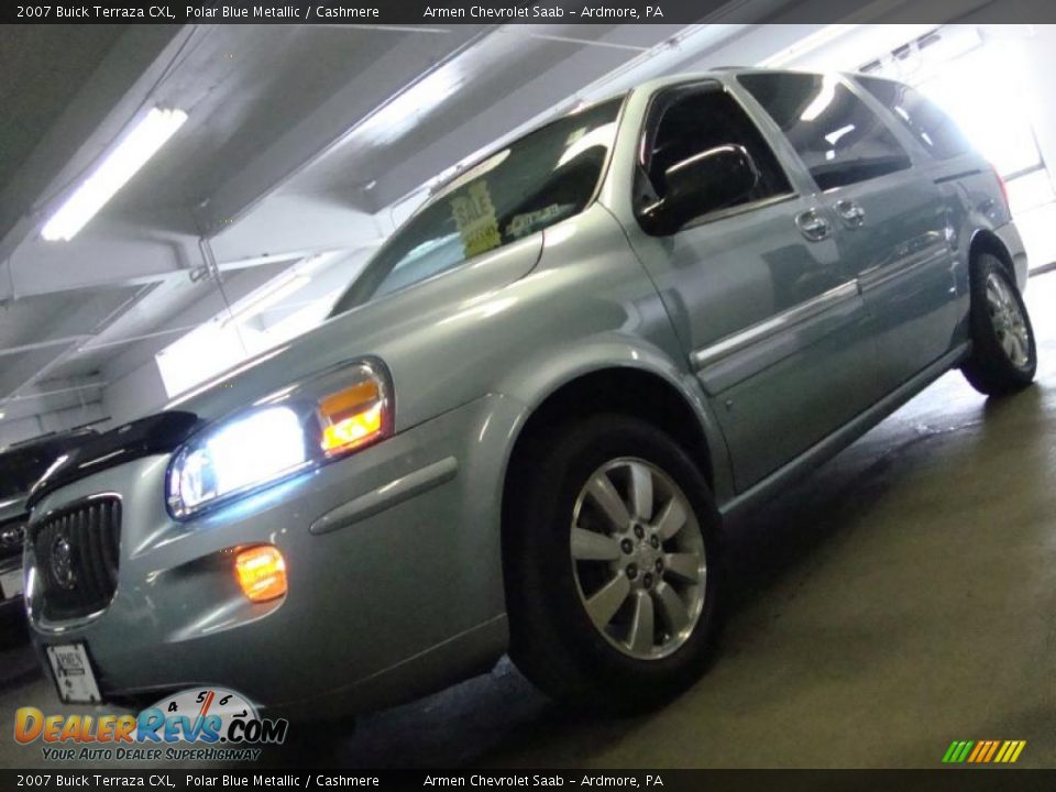 2007 Buick Terraza CXL Polar Blue Metallic / Cashmere Photo #1