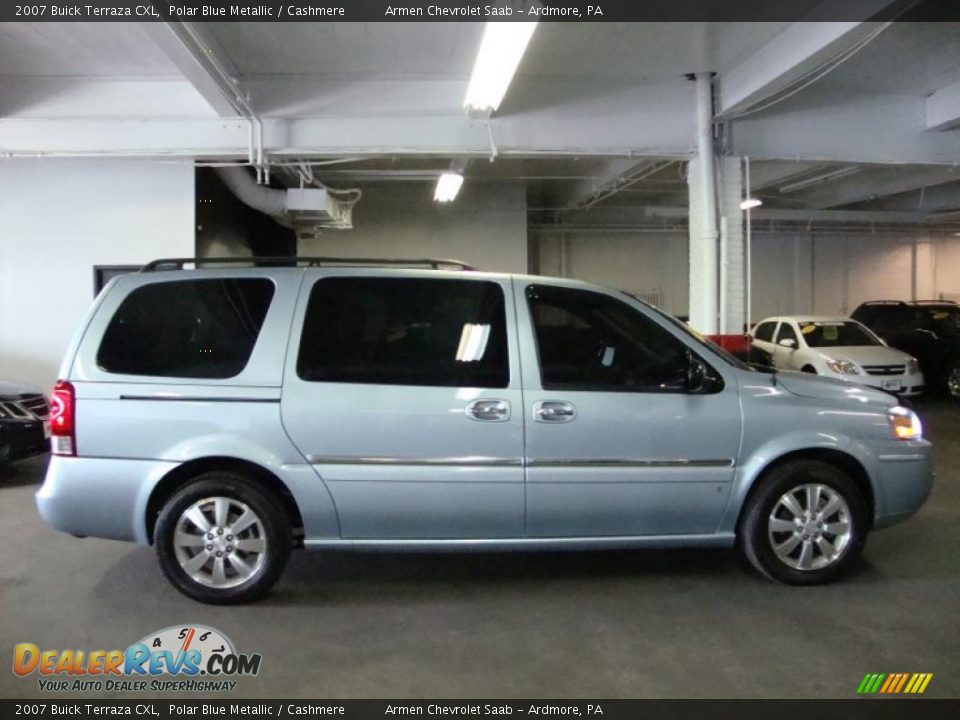 2007 Buick Terraza CXL Polar Blue Metallic / Cashmere Photo #6