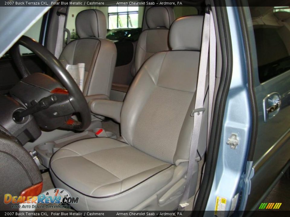 2007 Buick Terraza CXL Polar Blue Metallic / Cashmere Photo #13