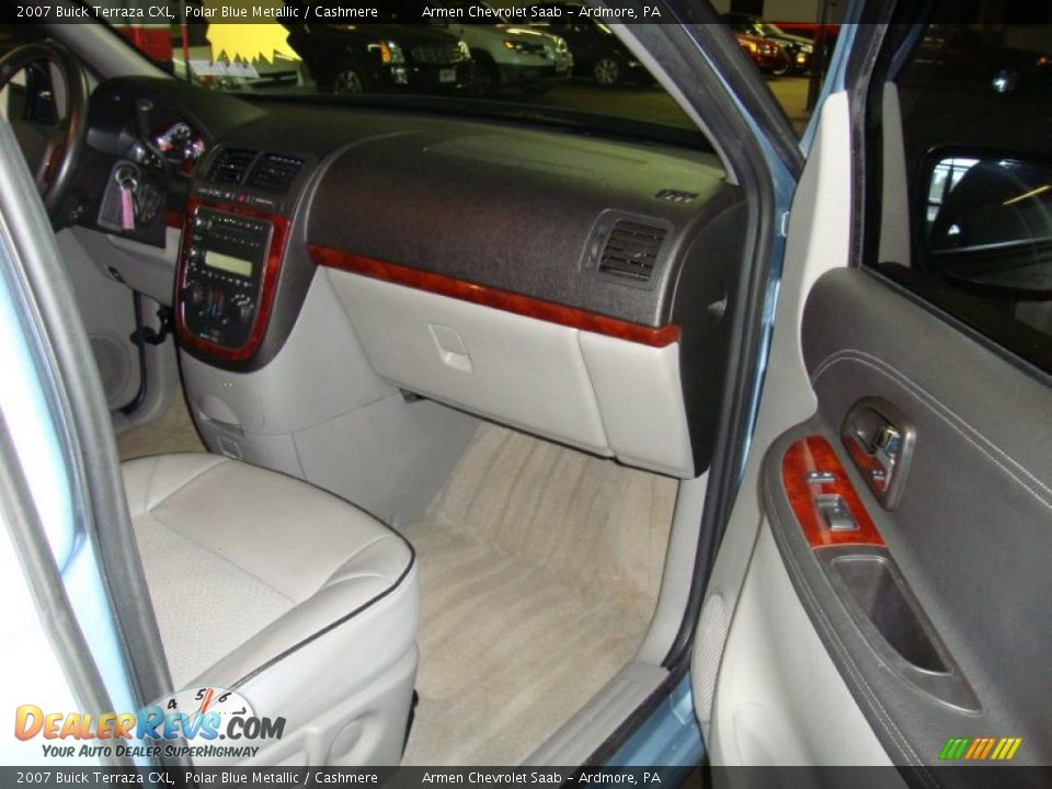 2007 Buick Terraza CXL Polar Blue Metallic / Cashmere Photo #14