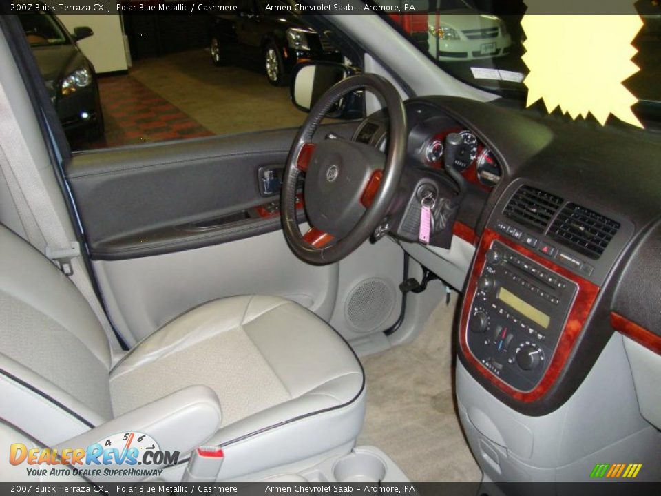 2007 Buick Terraza CXL Polar Blue Metallic / Cashmere Photo #15