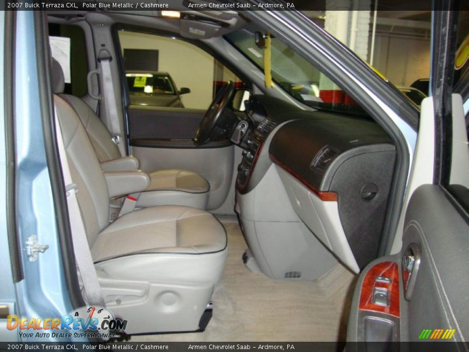 2007 Buick Terraza CXL Polar Blue Metallic / Cashmere Photo #16