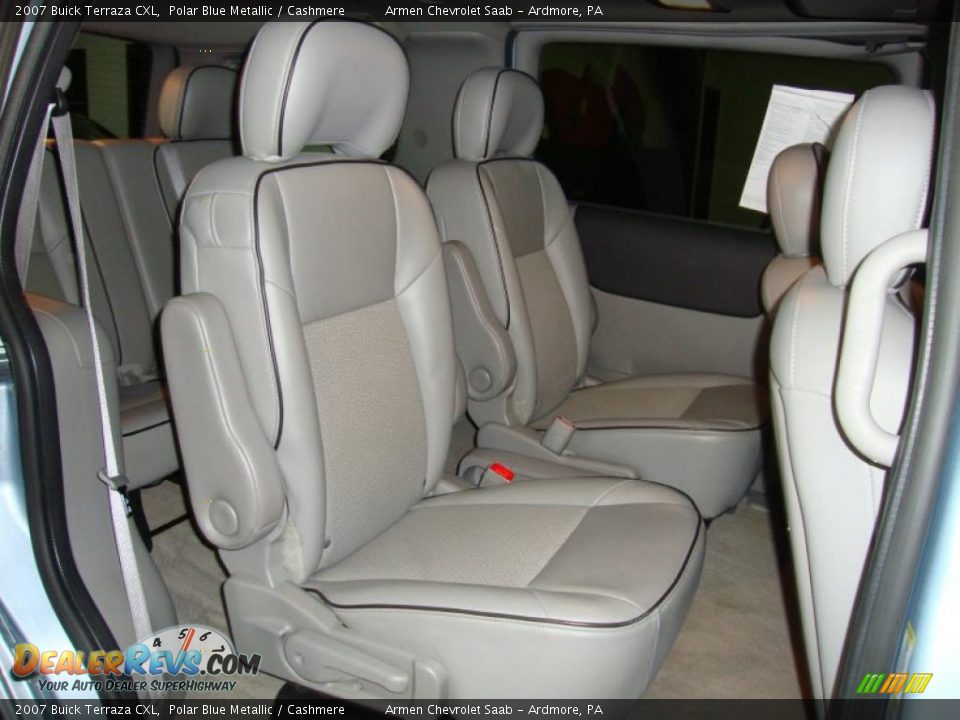 2007 Buick Terraza CXL Polar Blue Metallic / Cashmere Photo #17