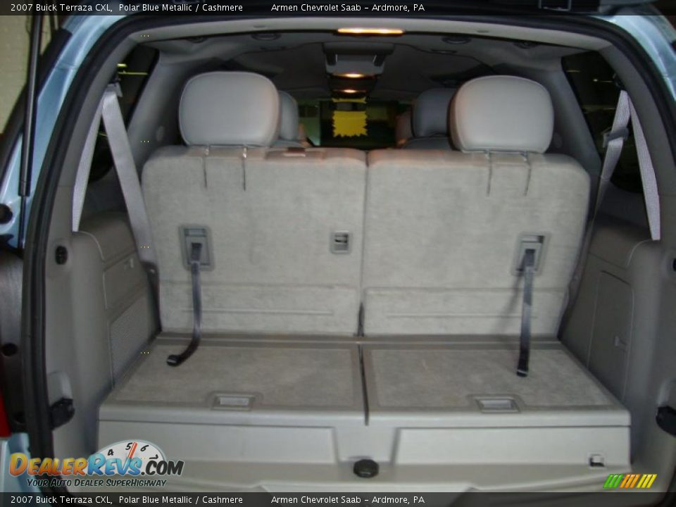 2007 Buick Terraza CXL Polar Blue Metallic / Cashmere Photo #19