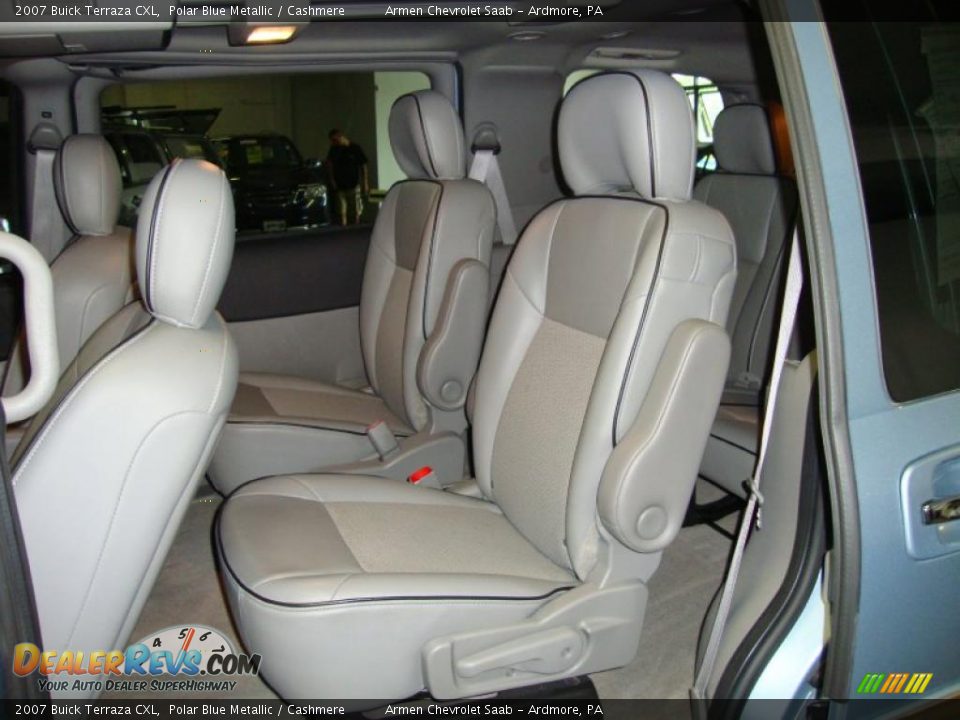 2007 Buick Terraza CXL Polar Blue Metallic / Cashmere Photo #20