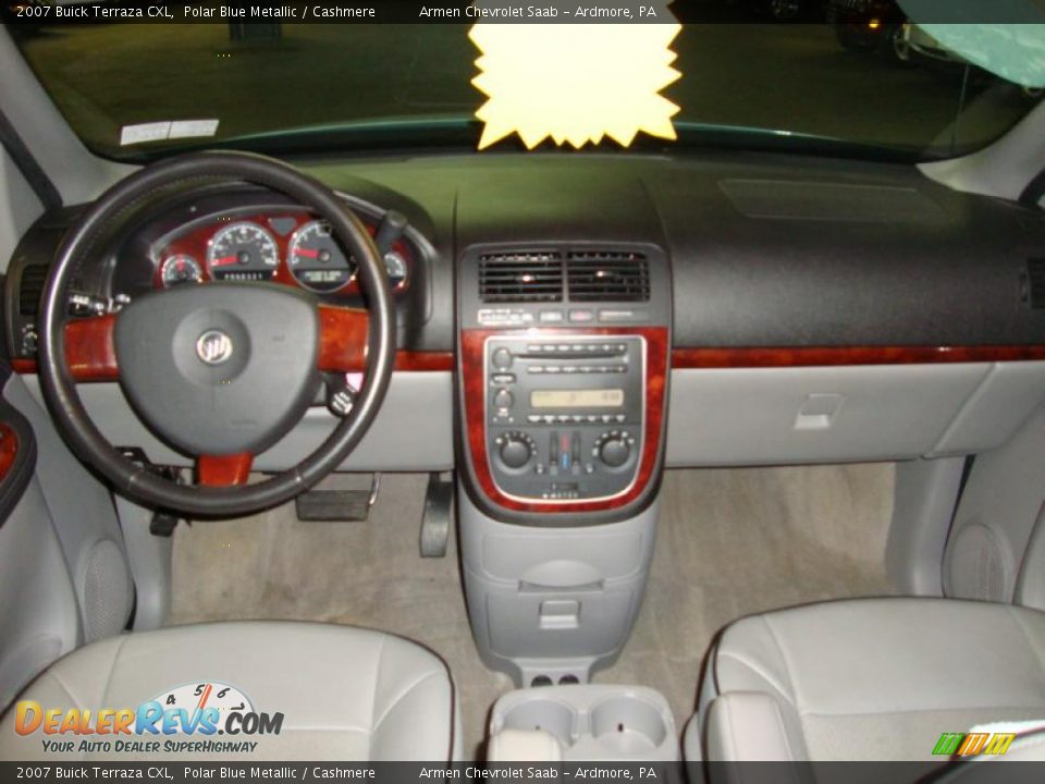 2007 Buick Terraza CXL Polar Blue Metallic / Cashmere Photo #22