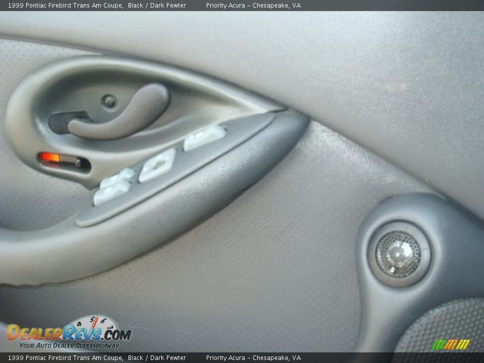 1999 Pontiac Firebird Trans Am Coupe Black / Dark Pewter Photo #13