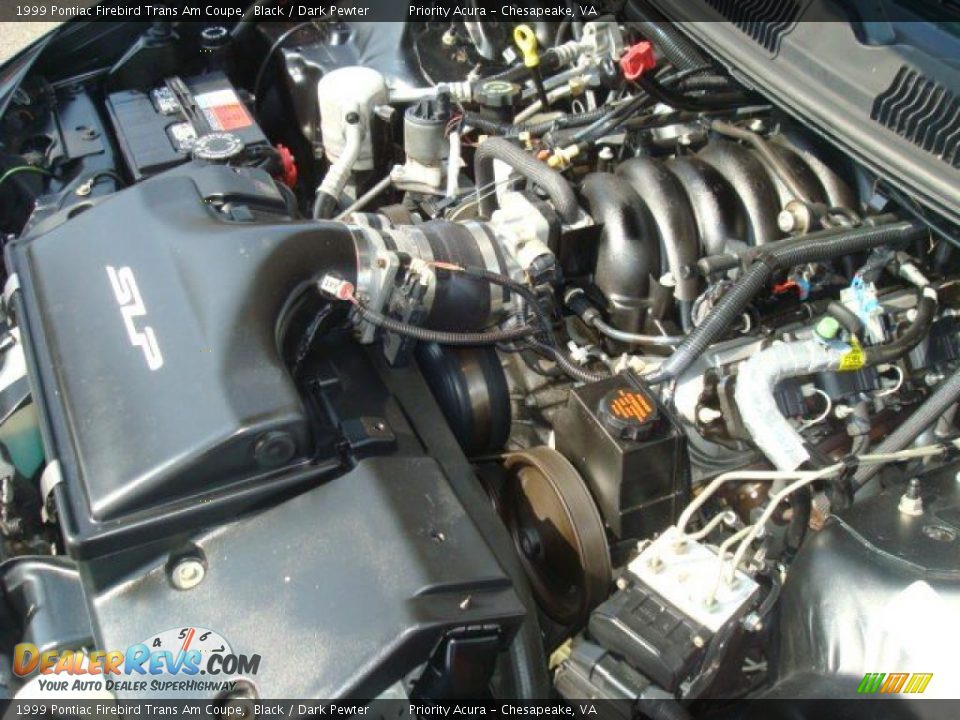 1999 Pontiac Firebird Trans Am Coupe Black / Dark Pewter Photo #22